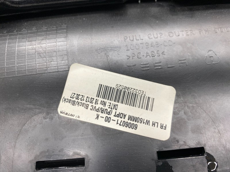 600601700K ⭕12-20 Tesla Model S Front Left Interior Door Panel Trim Card Cover 6006017-00-K