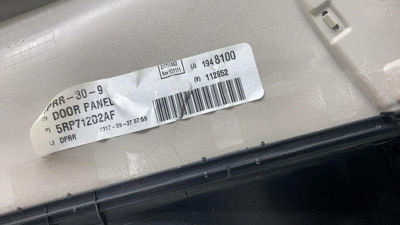 5RP712D2AF ⭕2017-2025 Chrysler Pacifica Rear Right Sliding Door Panel Trim Cover 5RP712D2AF