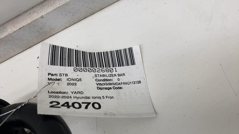 54810GI000 ⭕ 2022-2024 Ioniq 5 Front Stabilizer Sway Bar w/ Left & Right Links 54810-GI000