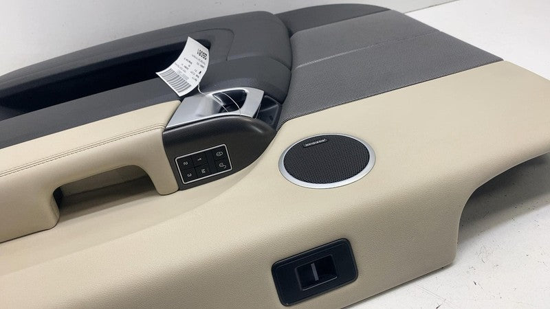 ⭕ 14-17 Range Rover Sport Front Passenger Side Door Panel Trim Cover Cream Right