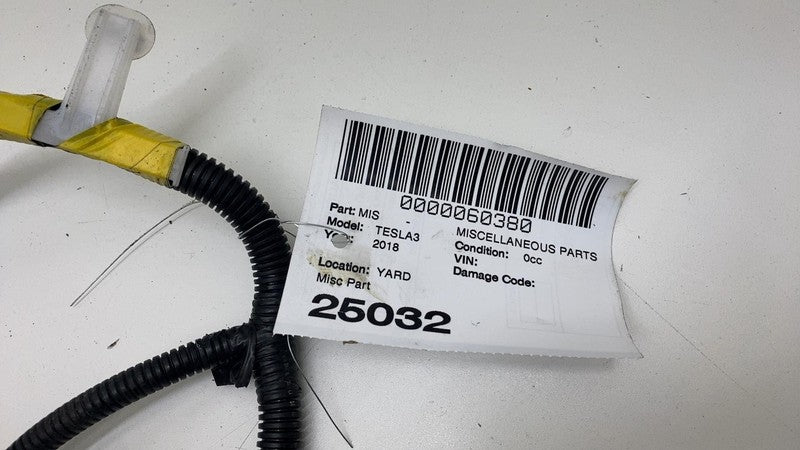 SL1861810000051 ⭕ 2017-2023 Tesla Model 3 M3 Rear Cradle Subframe Wiring Harness Cable Wire Loom