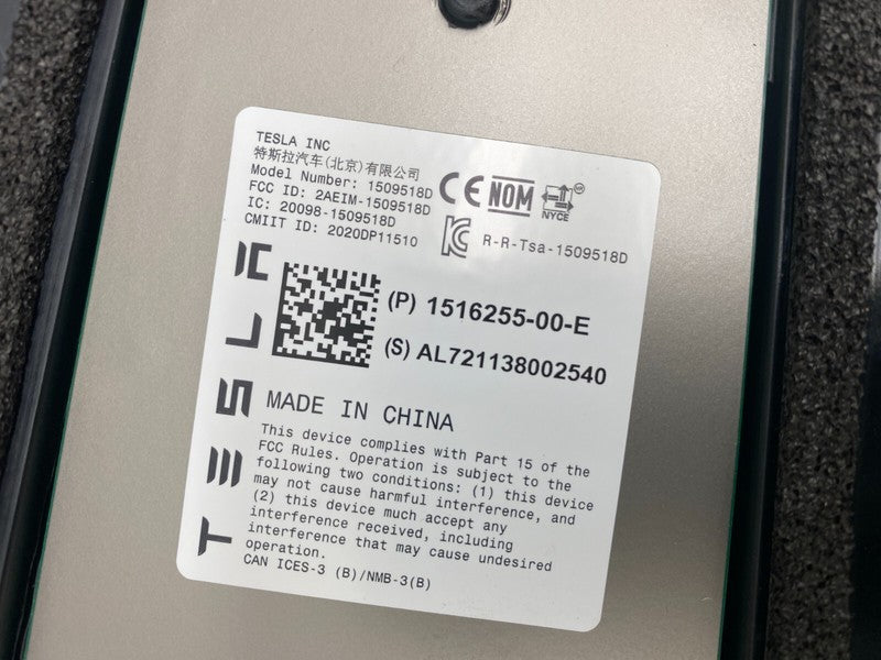 1494240 00 A ⭕ 20-23 Model Y Left Exterior B-Pillar Applique Trim w/ Camera LH 1506885-00-F