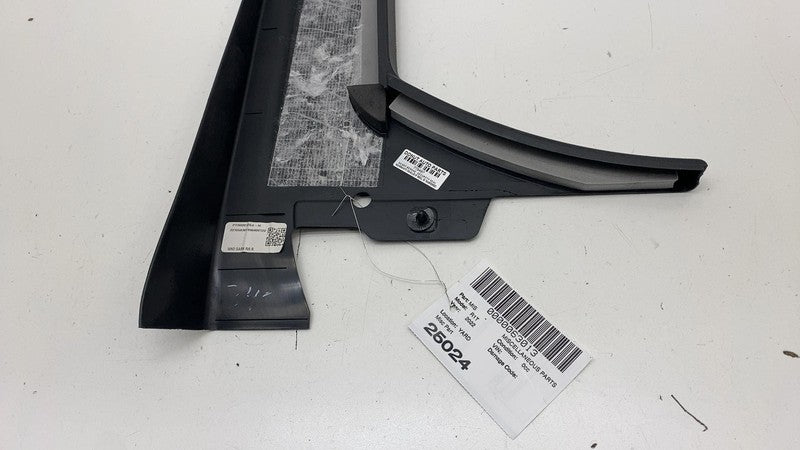 PT00001264-H ⭕ 22-24 Rivian R1T Rear Passenger Side Door Window Frame Trim Right PT00001264-H