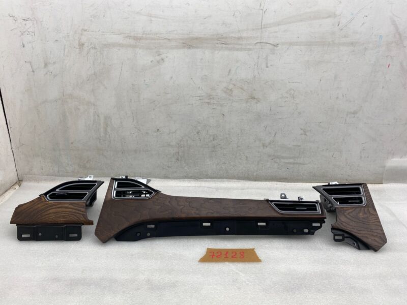 109688000A 2016-2020 Tesla Model S MS SET of Dash A/C Air Vent Outlet Dashboard Trim Panel