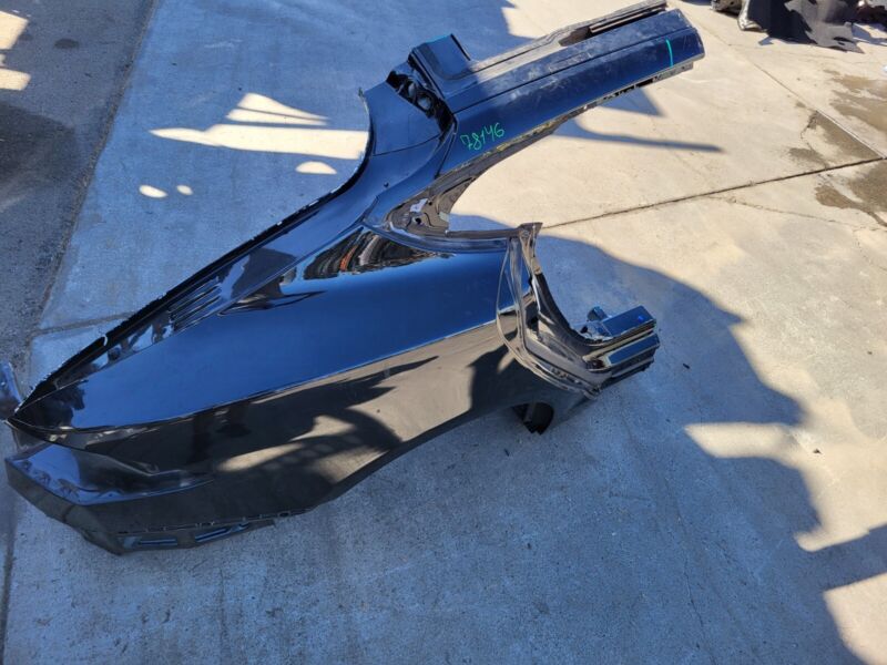 2012-2015 Tesla Model S Rear Right Quarter Body Side Panel Structural Cut Out RH