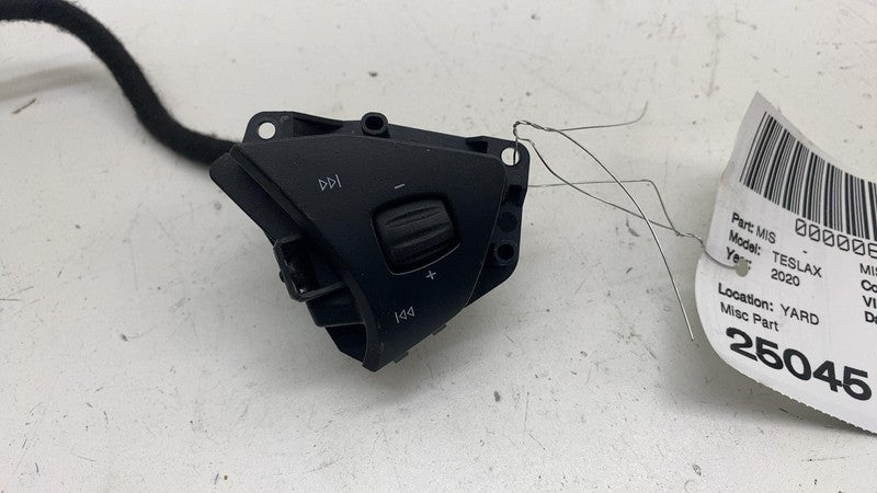 1013242-00-H ⭕12-20 Model S X Steering Wheel Side Control Switch PAIR w/ Harness 1013242-00-H