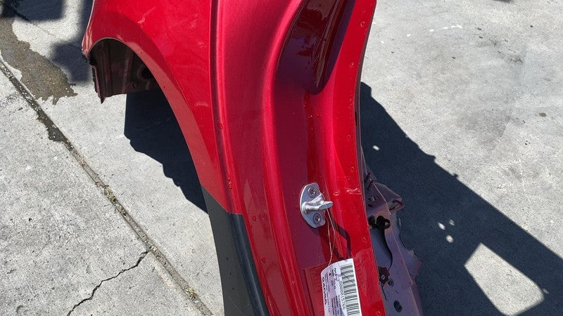 ⭕ 17-20 Tesla Model 3 Rear Right Quarter Panel Structural Frame Cut Red - PPMR