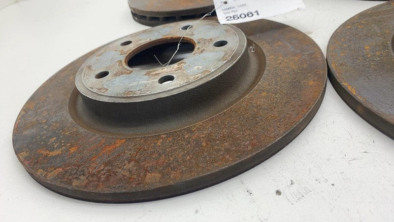 ⭕ 2017-2019 Chrysler Pacifica SET of 4 Front & Rear Brake Disc Rotor Assembly