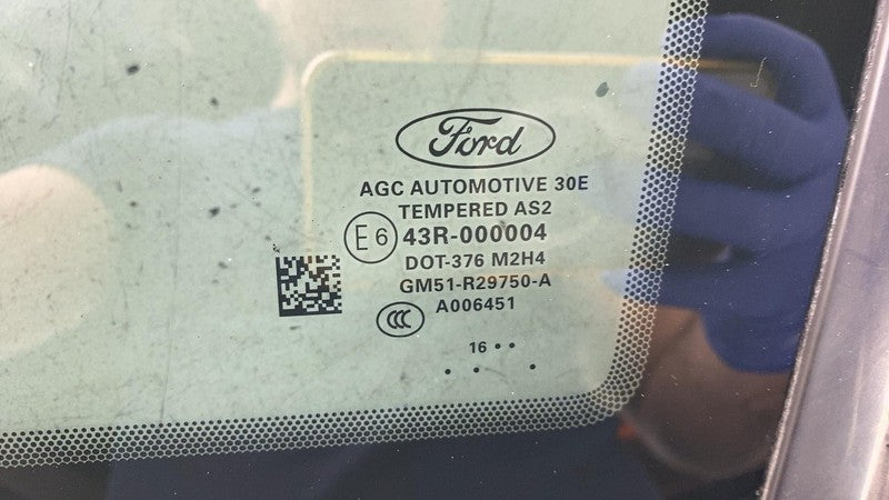 DM51R29750AA 2013-2018 Ford C-Max Passenger Side Corner Quarter Window Glass Right Assembly