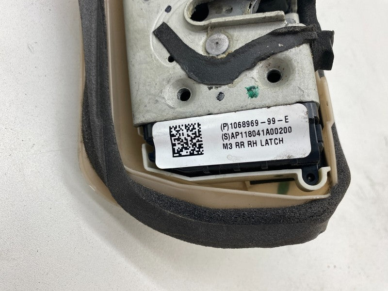 106896999E ⭕ 2017-2023 Tesla Model 3 Rear Right Door Lock Actuator Mechanism 1068969-99-E