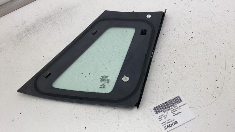 732873 ⭕ 2015-2020 Mini Cooper S Rear Driver Side Quarter Window Glass Left LH Assembly