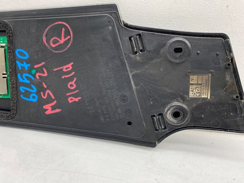 1496709 00 B ⭕2021-2023 Tesla Model S Right B-Pillar Applique Glass w/ Camera RH 1496709-00-B