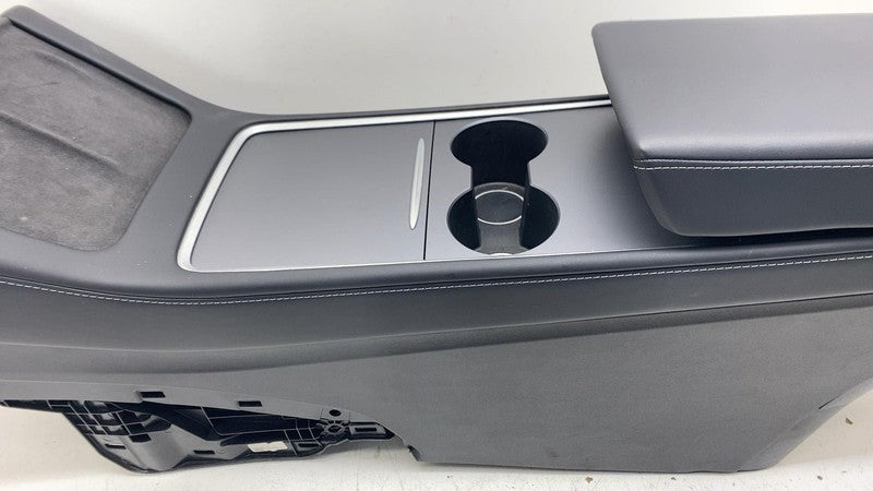 ⭕ 2021-2023 Tesla Model 3 M3 Front Floor Center Console Armrest & Carr