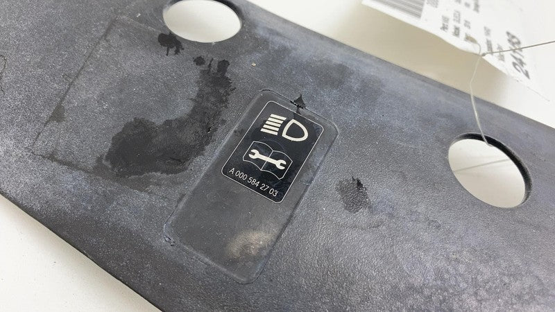 A1668842922 2012-2018 Mercedes-Benz GLE350 Radiator Core Upper Sight Shield Cover Panel OEM