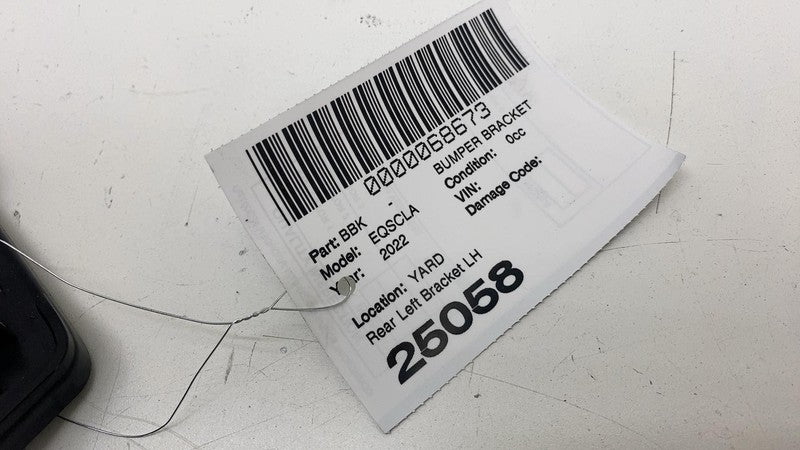 A 297 885 01 04 ⭕ 2022 Mercedes-Benz EQS 450+ V297 Rear Left Bumper Support Bracket A2978850104