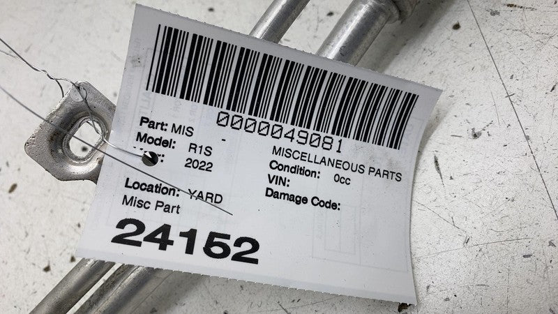 2022 2023 2024 Rivian R1S Rear AC Lines Fluid Quarter Heater Hose Line