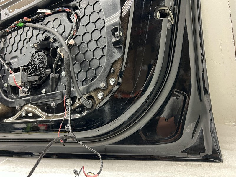 ⭕ 17-20 Tesla Model 3 Front Right Door Shell Panel Right Black PBSB 10