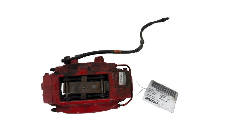 ⭕ 16-20 Model X Front Left Brembo Caliper w/ Brake Hose Line Red LH 10