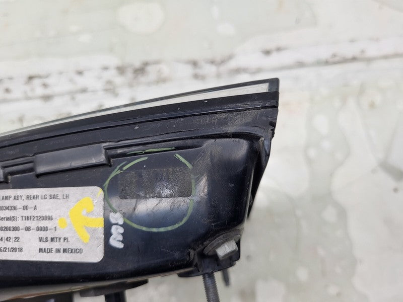 ⭕ 16-20 Model X Rear Driver Side Inner Taillight LED Tail Lamp Left 10