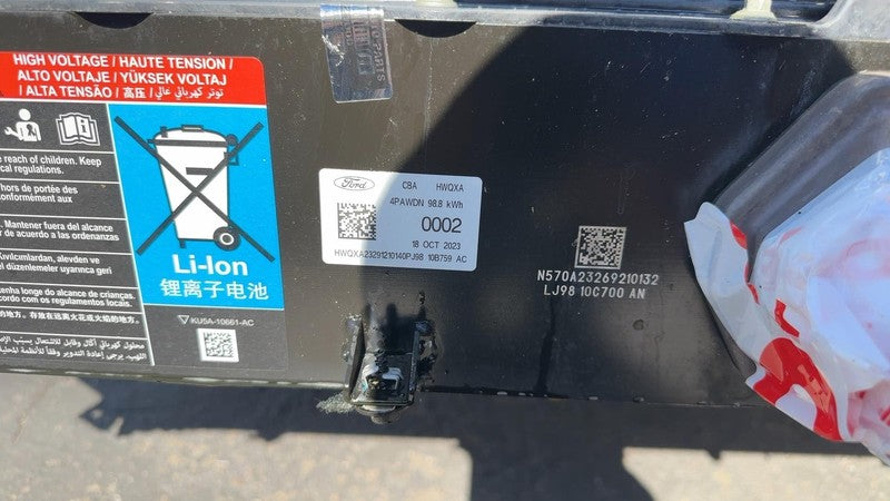 LJ9810C700AN ⭕2023 Ford Mustang Mach-E 98.8kW High Voltage Lithium Battery PJ9810B759AC (18K)