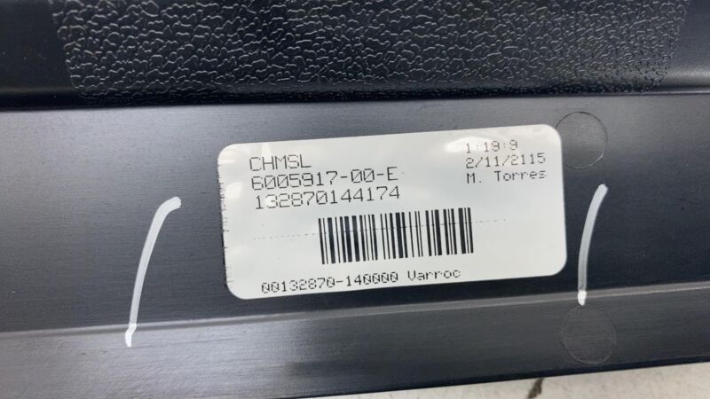 600591700E 2012-2020 Tesla Model S Rear Center High Mounted Stop Light Third 3rd Brake Assy