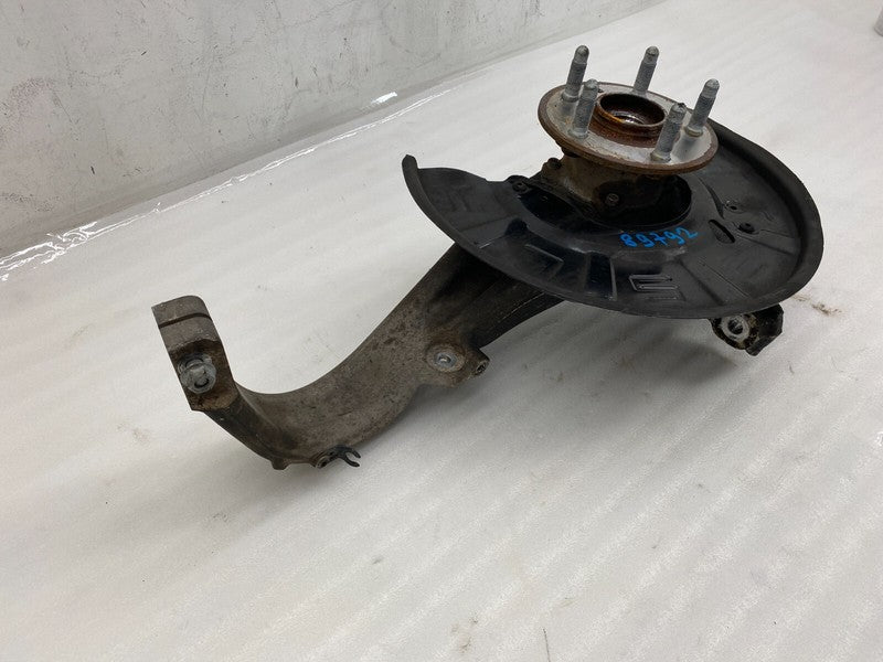⭕ 16-20 Tesla Model X Front Driver Side Knee Knuckle + Wheel Hub & Shield Left