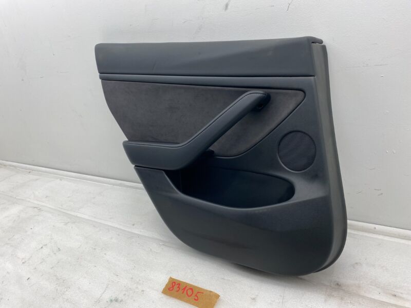160861700A ⭕2021-2023 Model 3 Rear Driver Side Door Panel Trim Card Cover Left 1608617-00-A