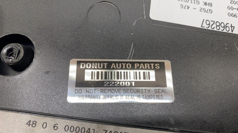 7424734-04 🍩16-19 BMW 740i 750i G11 G12 Trunk Lid License Plate Mount Lower Panel Finisher