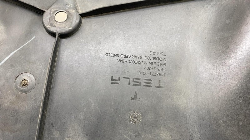 ⭕ 17-23 Model 3 Y Rear Under Body Aero Splash Shield Guard Cover 14987