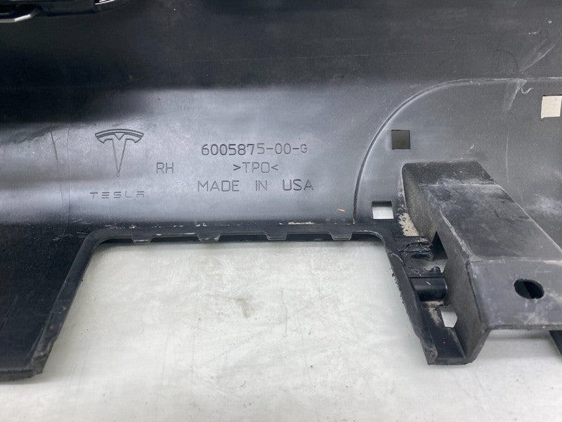6005875 00 G ⭕12-20 Model S Passenger Side Rocker Panel Outer Sill Molding Right 6005875-00-G