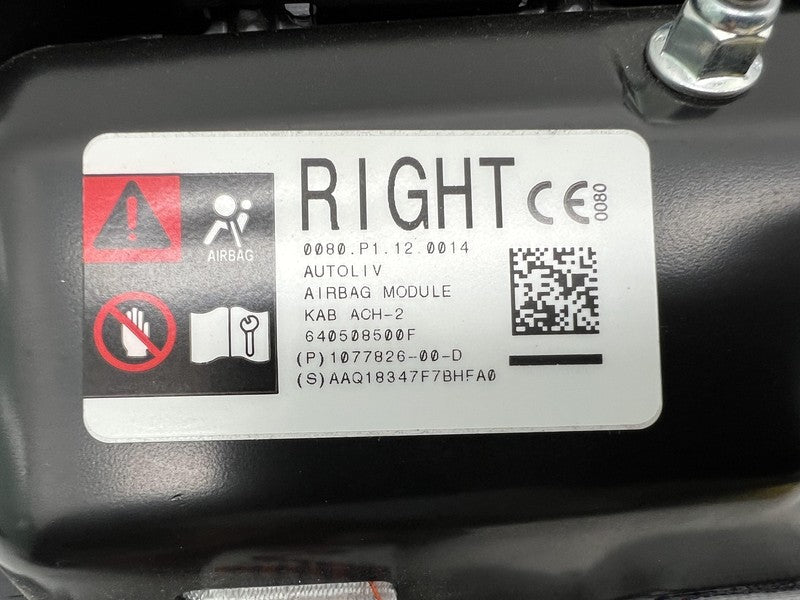 ⭕ 17-23 Tesla Model Y 3 Right Knee Airbag Passenger Safety Module 1077