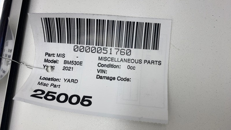 2020 2021 2022 2023 BMW 530e G30 Left or Right Side Door Molding Chrom