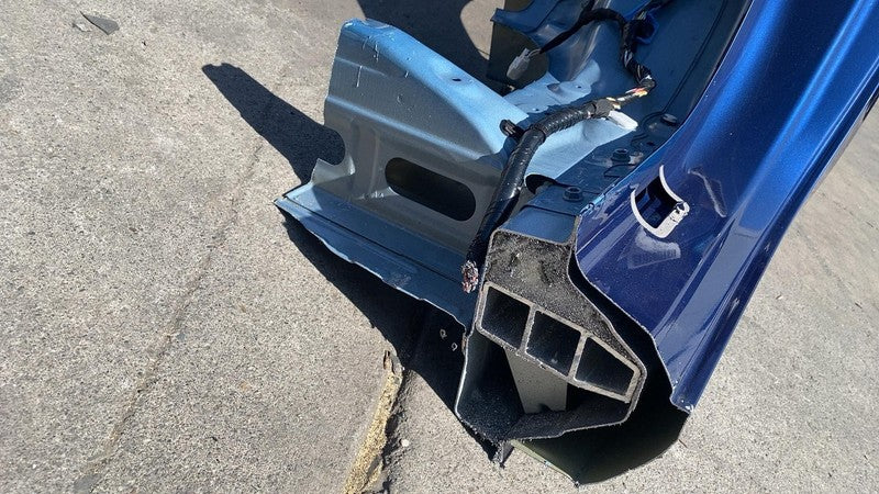 ⭕ 2024 2025 Tesla Model 3 Rear Left Quarter Panel Structural Frame Cut Blue PPSB