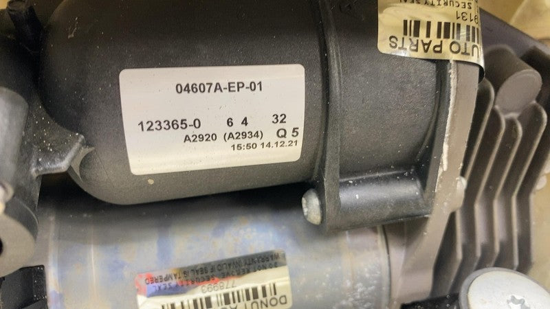 ⭕ 2022-2024 Rivian R1T Air Ride Suspension Compressor Pump w/ Valve Block & Case