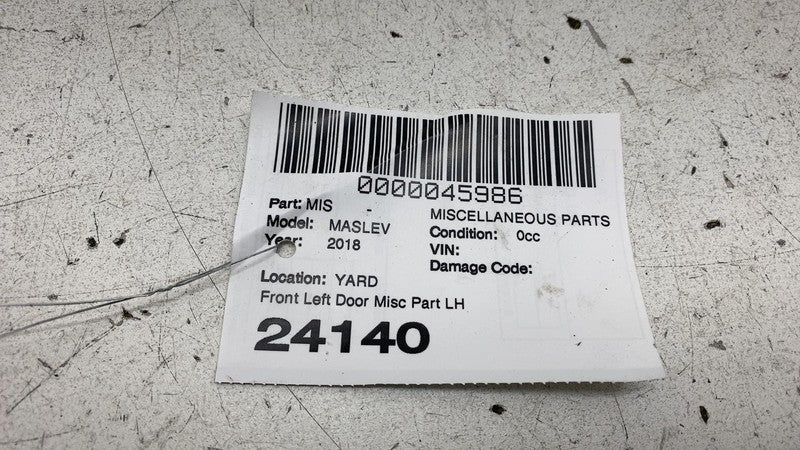 ⭕ 2017-2020 Maserati Levante Front Left Door Check Strap Stop Stopper