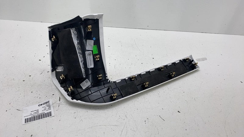 ⭕ 2016-2020 Model X Front Right Lower Dashboard Trim Cover White RH 10