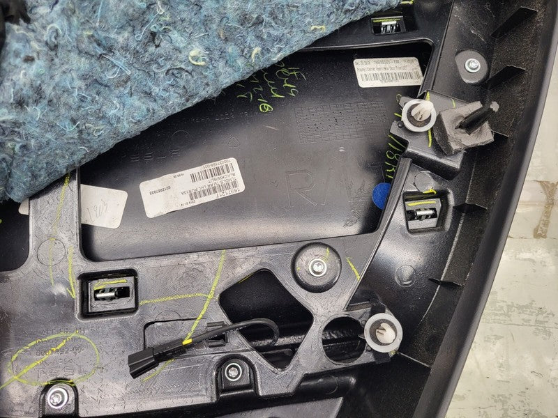 600613371L ⭕ 12-20 Tesla Model S Rear Left Interior Door Panel Trim Card Cover 6006133-71-L