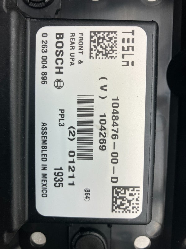 104847600D ⭕ 12-20 Model S ECU Park Distance Assist Control Sensor Module PDC 1048476-00-D