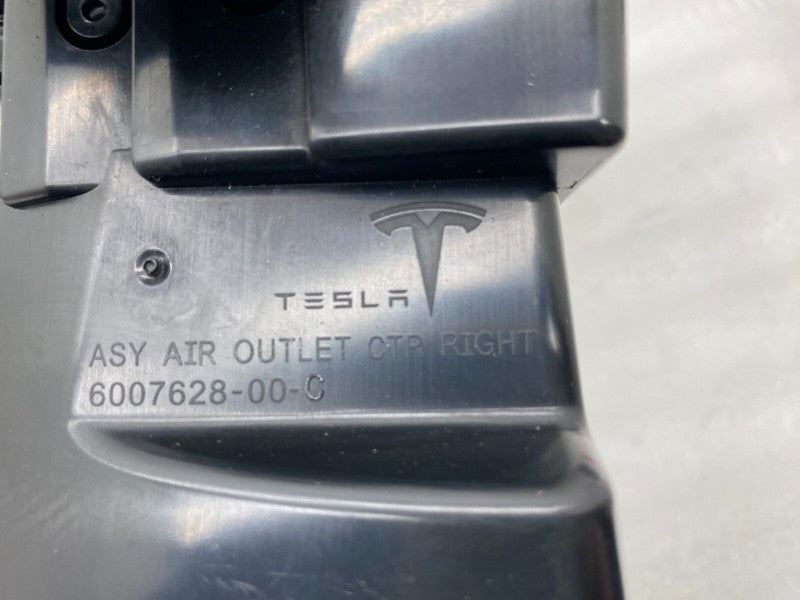 109687700A ⭕ 2012-2020 Tesla Model S X SET of Dash A/C Air Vent Outlet Dashboard Trim Panel