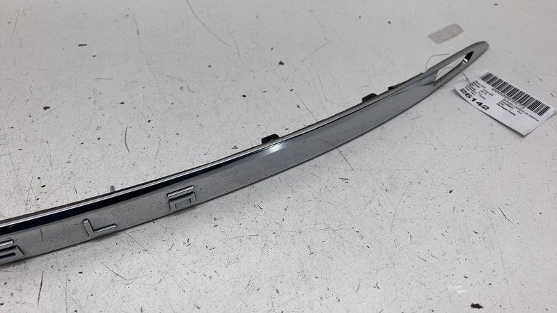 ⭕ 12-20 Tesla Model S Rear Liftgate Trunk Lid Chrome Trim Molding 1025