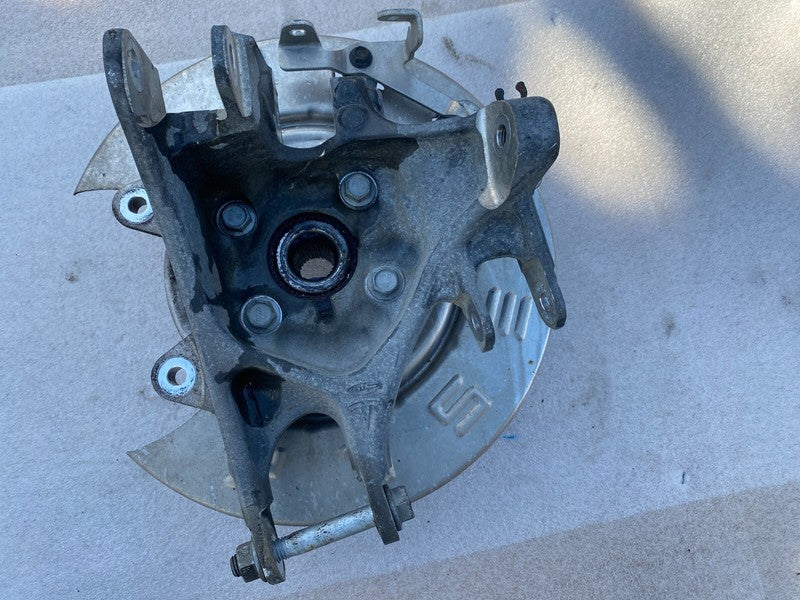 107216000A ⭕ 16-20 Model S X Rear Left Spindle Knuckle Wheel Hub & Dust Shield 1072160-00-A