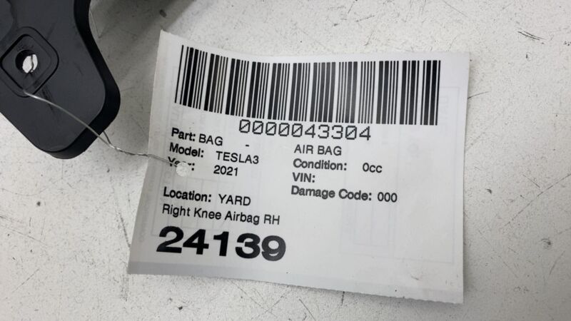 ❇️17-24Tesla Model Y 3 Right Knee Airbag Passenger Safety Module RH OEM 1077826
