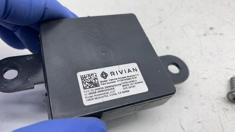 PT00745840-E ⭕ 2024-2025 Rivian R1S Vehicle Access Control Module Unit 2.0 OEM PT00745840-E