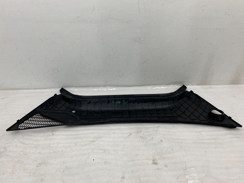 ⭕ 2012-2015 Tesla Model S Rear Under Hood Apron Windshield Cowl Vent Cover Trim
