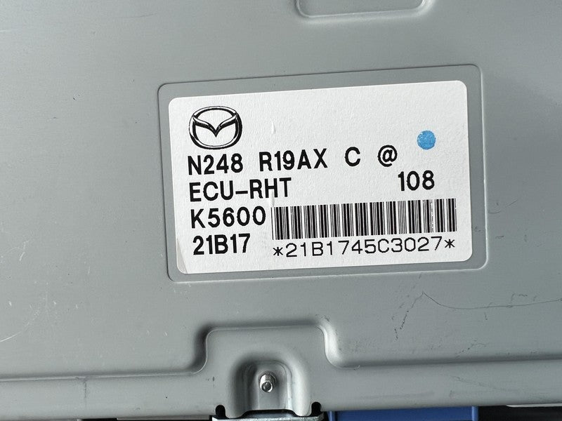 N248R1931 2021-2023 Mazda MX-5 Miata Rear Convertible Roof Top Cover Panel Motor & Control