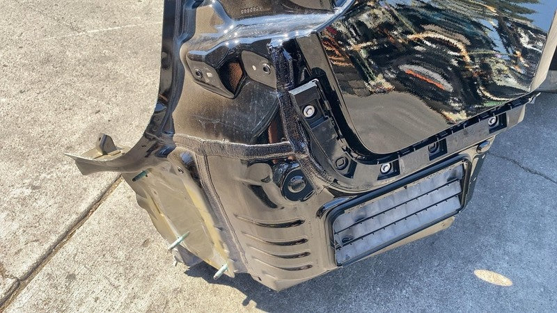 ⭕ 24-25 Tesla Model 3 Rear Right Quarter Panel Structural Frame Cut Black PBSB