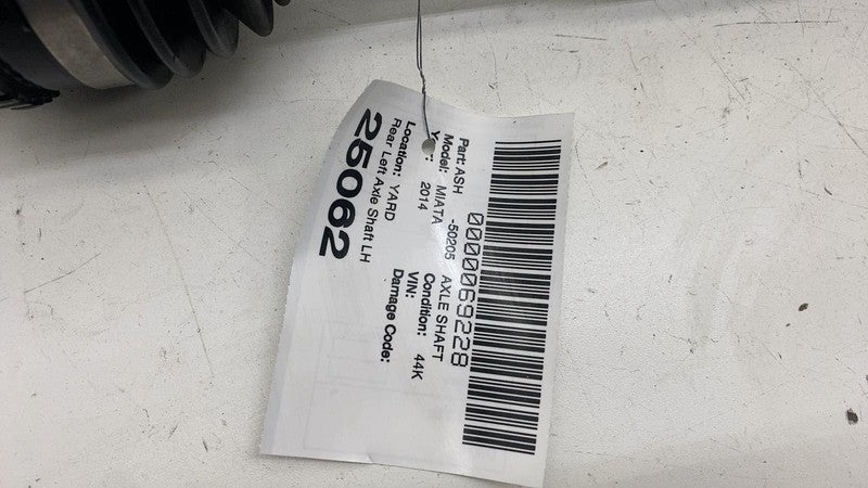 ⭕ 2006-2015 Mazda MX-5 Miata Rear Driver Side CV Axle Shaft Halfshaft Left Assy