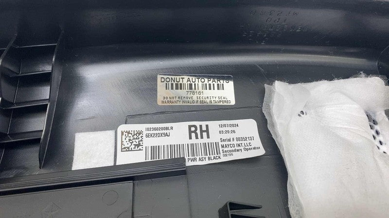 6EK22DX9AJ ⭕ 17-25 Chrysler Pacifica Right B-Pillar Upper Trim Cover Panel Black 6EK22DX9AJ