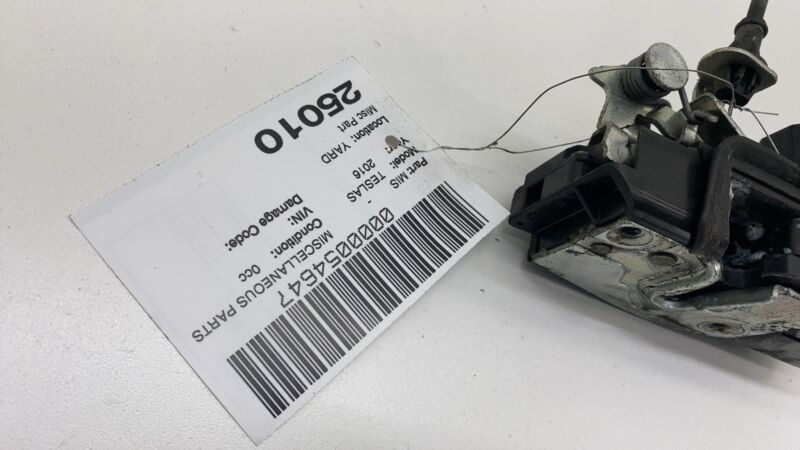 6008912 00 C 2012-2020 Tesla Model S MS Front Right Door Lock Latch Actuator w/ Release Cable