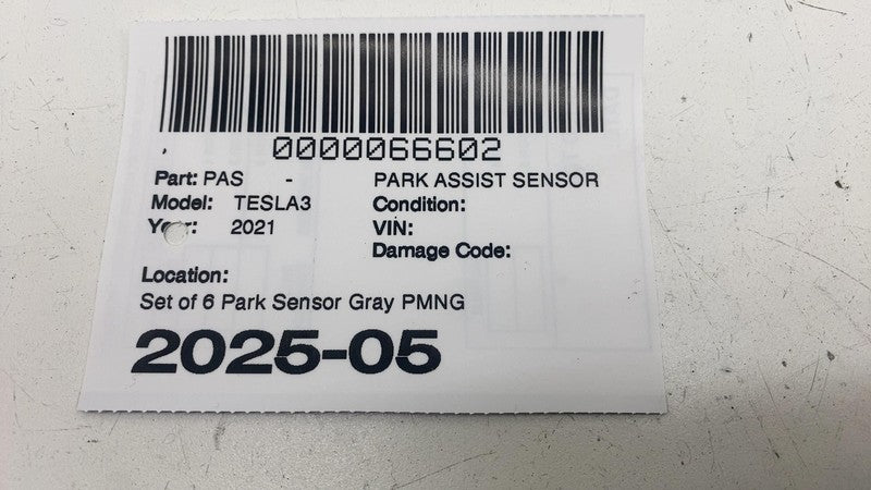 ⭕ 16-23 Tesla Model S 3 X Y Bumper Park Assist Sensor 1127503-12-D/112